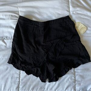 Altard State Black Back Zip Shorts